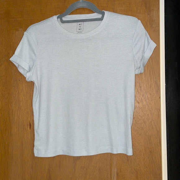 Me To We light blue really cute tee-shirt